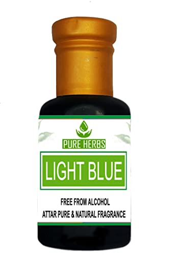 Light blue АРОМАТ на Pure Herbs Без съдържание на алкохол За мъже, Подходящ за специални случаи, партита и ежедневна употреба 10
