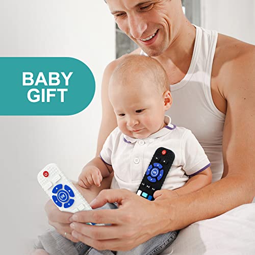 2 Опаковане на Силиконови Играчки за никнене на млечни зъби с Дистанционно Управление PRONY за дете от 3 месеца, Сензорни Играчки-Прорезыватели