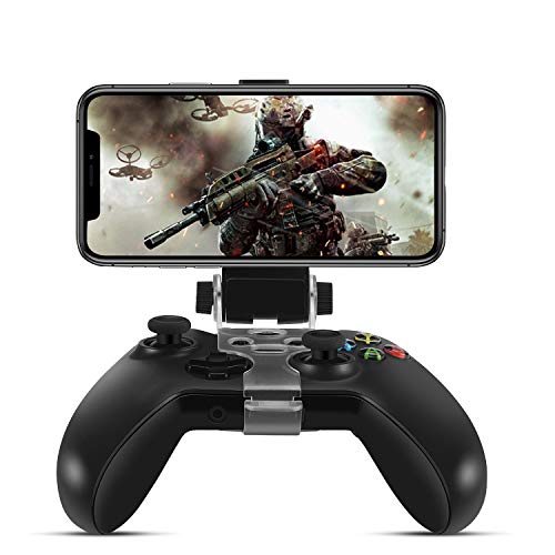 Скоба-държач за телефон TNP, Съвместим с безжичен контролер Xbox One S X, Сгъваема Битумен скоба, Игри, Аксесоари за iPhone 12 Pro