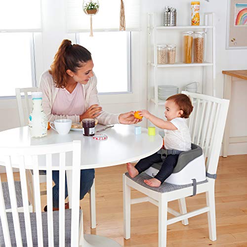Детско столче-седалка с подлакътници Ingenuity SmartClean за масата за хранене с 3-точечными обезопасителни колани, 1 брой (опаковка от 1)