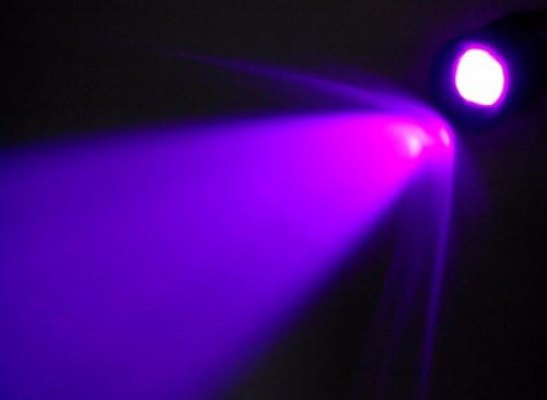 wollcocer Черна Светлина UV Фенерче LED 7 W 300lm SK68 Мащабируем Ултравиолетова и Синя Светлина на Факела на Scorpions Куче Котка
