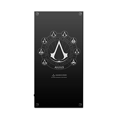 Дизайн на своята практика за главата Официално Лицензиран Assassin ' s Creed с Герба и логото на Legacy, Vinyl Стикер, Чанта за игра кожа, Съвместим с конзола Xbox Series X и комплект ко
