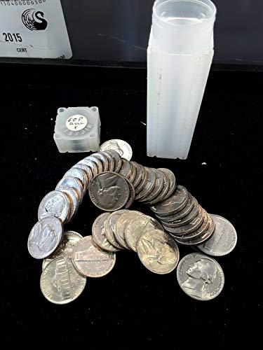 1960 P Пълно преобръщане (40 монети) Jefferson Nickels - Скъпоценен камък БУ - Оригинал - Диамант, Без лечение - Мента държавата
