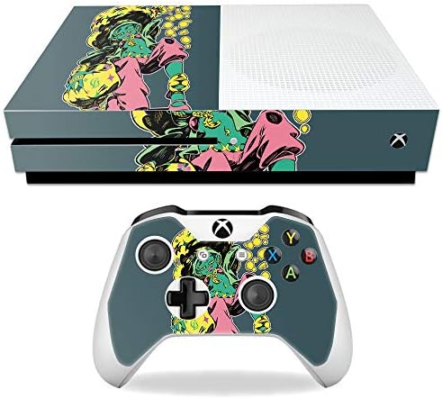 Корица MightySkins е Съвместим с Microsoft Xbox One S - Goblin | Защитно, здрава и уникална Vinyl стикер | Лесно се нанася, се отстранява