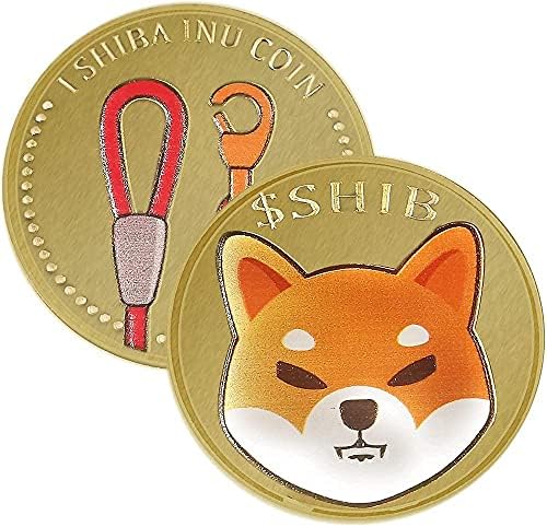 Възпоменателна Монета Криптовалюта Монета Shiba-Ин От Чисто Злато Физическа Монета Shiba-Ин Защитно Колекция Подарък Айде са подбрани