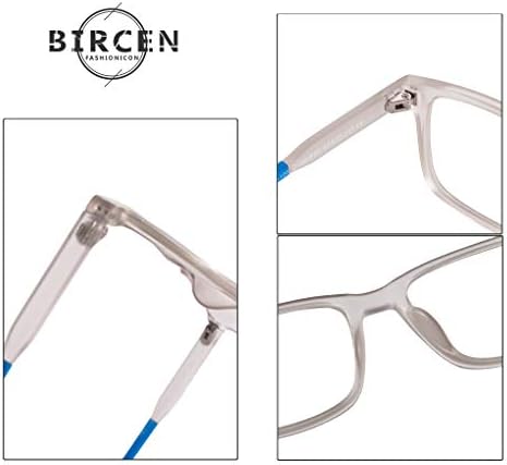 Очила Bircenpro Blue Light за деца: 2 опаковки на Компютърни очила, Заключващи отблясъци, от напрежението на очите, за детски игри
