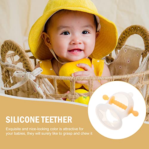 Toyvian Играчки за Бебета, Играчки за никнене на млечни зъби, Силиконова Играчка За никнене на млечни зъби, Детски Играчки За Смучене,