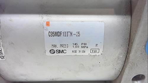 Smc C95mdf100tn-25, Цилиндър, 145 паунда на квадратен инч/ 1 Mpa C95mdf100tn-25