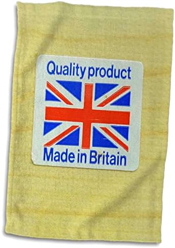3dRose Florene Humor - Британски продукти с добро качество - Кърпи (twl-80249-1)