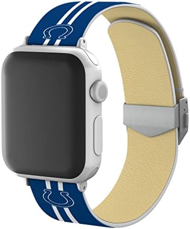Каишка за часовник Game Time Indianapolis Colts Signature Series Съвместим с Apple Watch