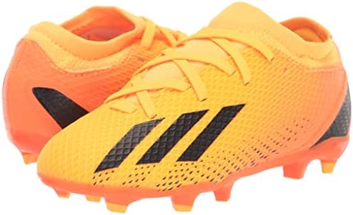 футболни обувки adidas X SPEEDPORTAL.3 с твърдо покритие, Solar Gold / Черно / Team Solar Orange, 1 американски Унисекс за малки