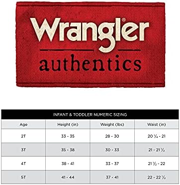 Кратък списък на Wrangler Authentics за момчета-деца