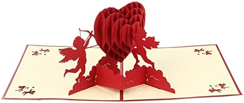 Картичка за деня на Гуоларизи, Поздравления честит рожден Ден, ръчна изработка на Хартия, 3D Триизмерна подарък, Картичка за Св. Валентин, Скулптура на Св. Валентин, п