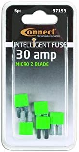 Включете консумативи за работилница 37153 30amp LED Micro 2-те лезвийный предпазител 5 бр.