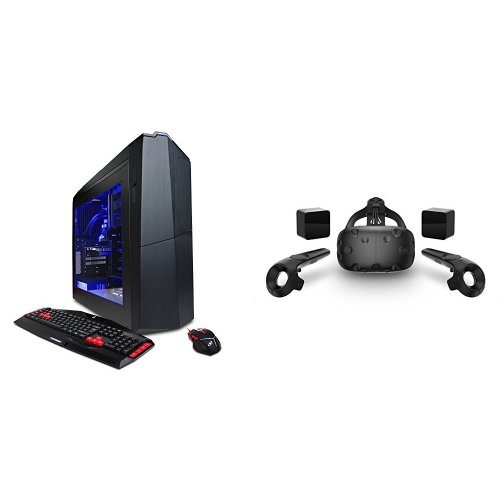 Комплект за настолни компютри CYBERPOWERPC Gamer Xtreme GXiVR2400A и система за виртуална реалност HTC VIVE