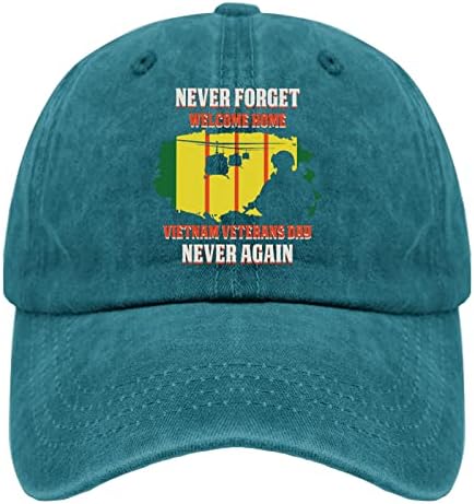 Папина Шапка Никога Не Забравяй Добре Дошли у Дома, Денят на ветераните от Виетнам, Никога Повече Папина Шапка, Реколта бейзболна шапка за Мъже