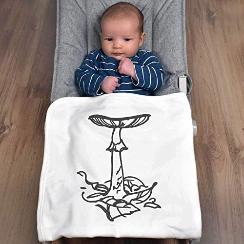 Памучни Бебешки одеяла /Шал Azeeda Екзотични гъби (BY00027602)