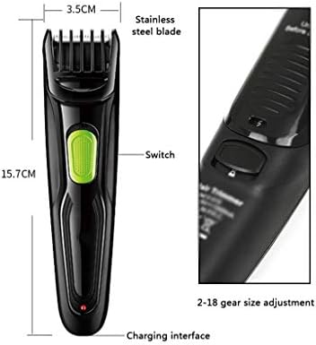 LLAMN Машина за подстригване на коса, USB акумулаторна машинка за подстригване за коса, водоустойчив машина за подстригване на коса,
