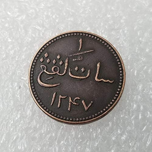 Професия Малайзия 1841 Гр Плосък Старата Медна Доларова Монета Сувенир, Събиране На Монети Възпоменателна Монета
