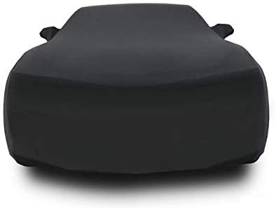 Boobo Custom Fit за 2010-2019 Chevy Camaro Sport Луксозен Автомобил Калъф от Еластичен сатен и кашмир (черен)