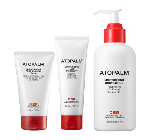 Набор от ATOPALM Body Пакет Value, съдържащ всички ваши любими средства MLE, изключително овлажняващ за суха и чувствителна кожа,