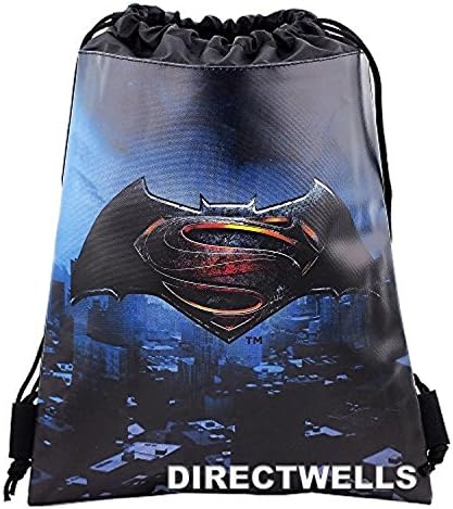 Раница Батман Срещу Супермен Dawn Justice с Автентична Лицензирана чанта на съвсем малък (черен)