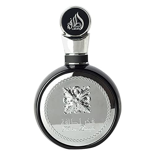 Lattafa Perfumes Fakhar Men EDP - Парфюм, вода 100 мл (3,4 oz) Интензивни нотки на лилия, жасмин, орлови нокти, плодови ноти, ванилия
