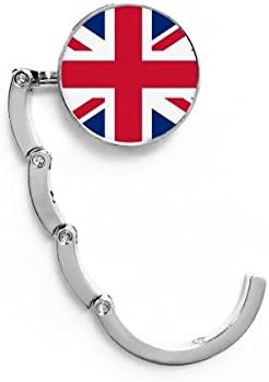 Националният Флаг На Великобритания Държава В Европа Тенис На Куката Декоративна Катарама Удължител Сгъваема Закачалка