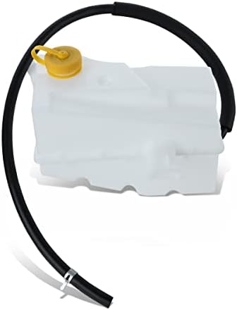 NI3014124 Фабрична Кола Резервоара за преливане на охлаждащата течност с капак и маркуч, който е Съвместим с Nissan Rogue (Изберете) 2008-2015, бял