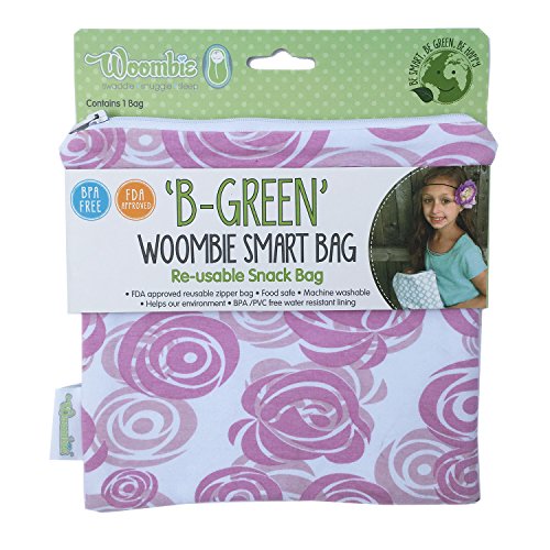 Woombie B-Зелени Пакети за закуски, Сумеречно-сив