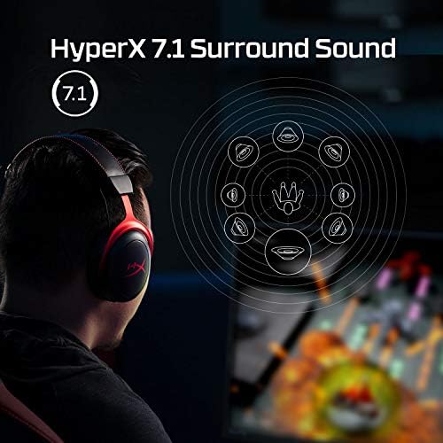 HyperX CloudX Flight – Безжична детска слушалки, официалната разрешително Xbox, която е съвместима с Xbox One и Xbox Series X |
