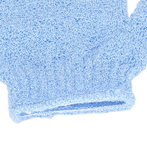 Ексфолиращи ръкавици за баня, 2 ексфолиращи ръкавици за баня Преносими ексфолиращи ръкавици за баня Мръсотия, пясък дълбоко почистване на кожата, премахване на вра