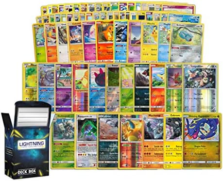 Комплект Светкавица Card Collection Box включва в себе си и е съвместимо с 50 карти Покемон