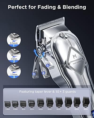 Набор от професионални Машинки за Подстригване Limural и Подстригване с Выпрямителем за оформяне на Брада за Мъже