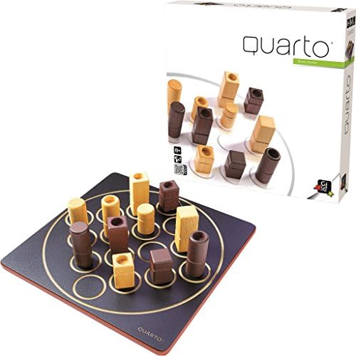 Quarto | Стратегическа игра за възрастни и семейства | на Възраст 8 + | 2 играч | 15 минути