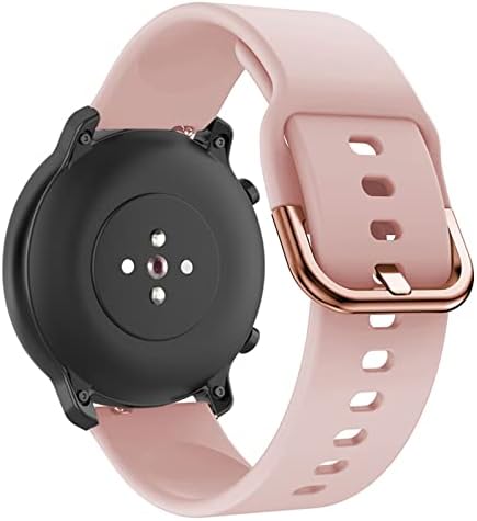 Аксесоари за гривна COEPMG Каишка за часовника 22 мм за смарт часа Xiaomi Haylou Solar ls05, Меки Силиконови Сменяеми въжета, Гривна (Цвят: светло синьо, размер: за HaylouSolar LS05)
