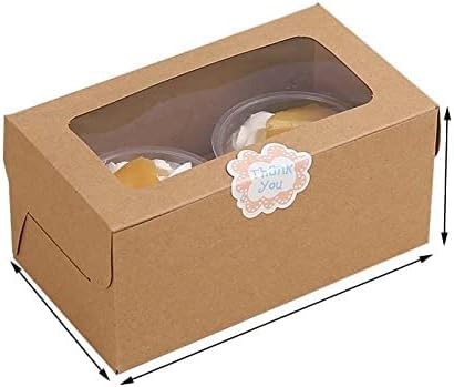 Crysdaralovebi 10 бр Книжен Подарък Кутия с Прозорец Сватба Парти Венец от Розови Рози Крафт Хартиена Кутия За Торта Кутии За Опаковане на Хранителни Продукти, Подарък за С