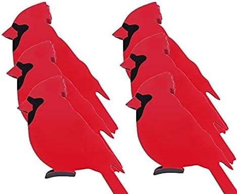 Фигурка на Птица xingfei Огромните Птици, Декорация за дома под формата на Червени Птици, Дървена Статуетка на Червена Птица за Врати Дограма, Первази, Плотове или Рафт