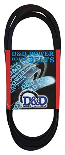 Преносимото колан D&D PowerDrive 13X580 Метрического стандарт, A /4L, 1 Лента, Дължина 23,5 инча, Гума